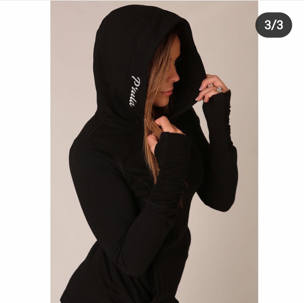ORIGINAL P'tula Active Michelle Hoodie in BLACK